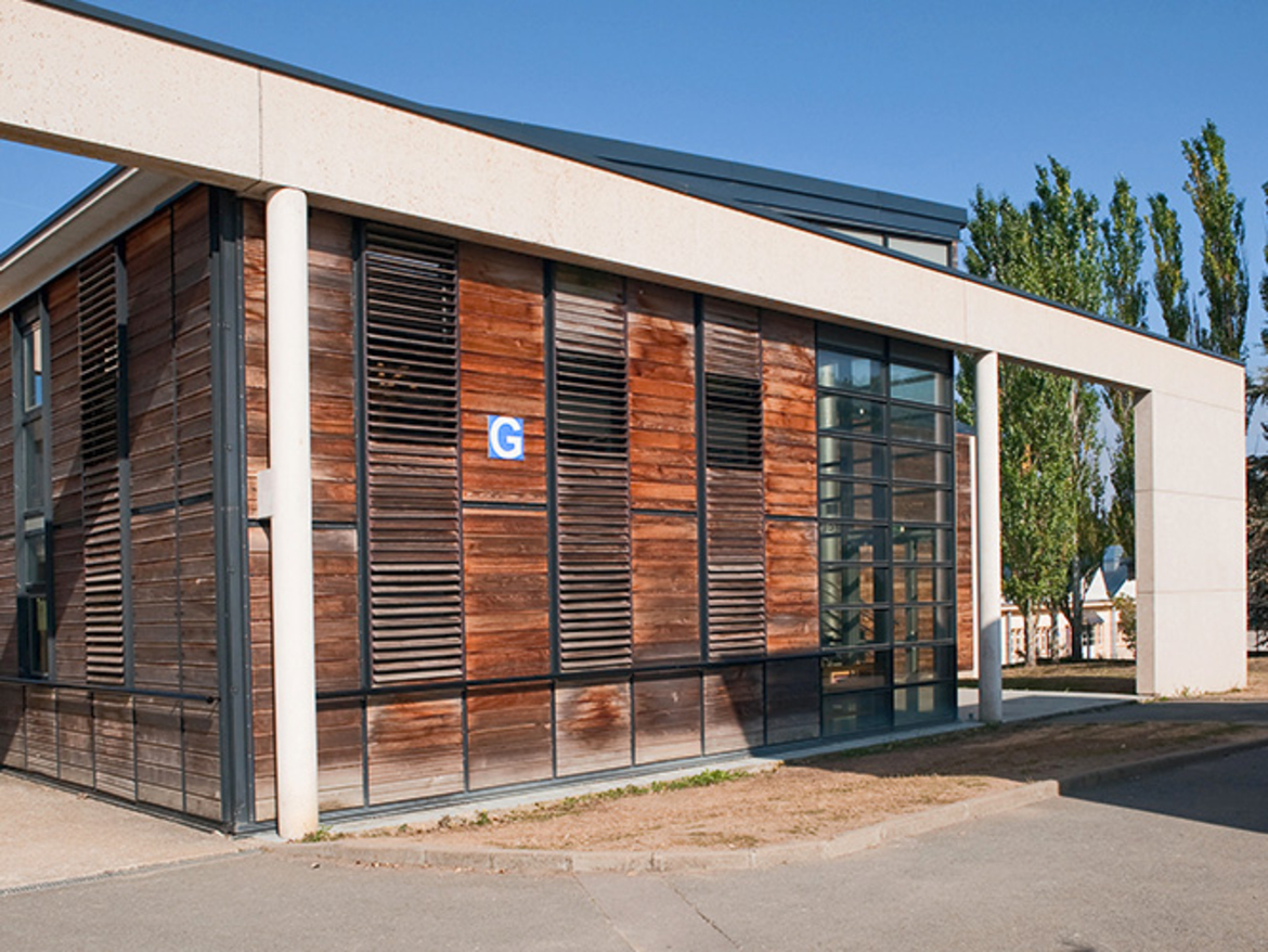 Entrée bâtiment Ledoux