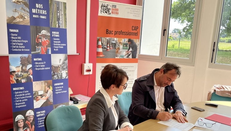 Partenariat Eurovia Centre Loire