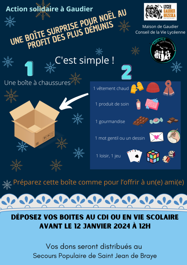 boite noel